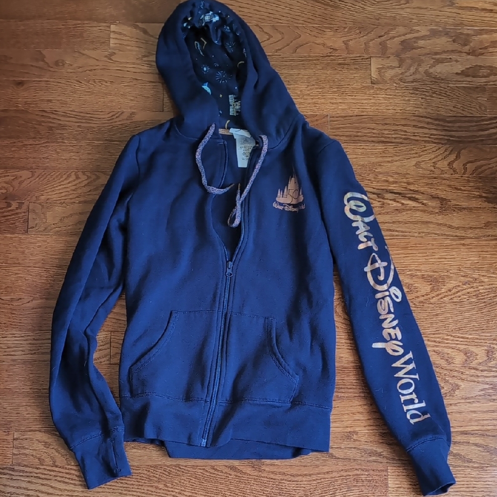 Disney Blue and Gold 50th Anniversary Hoodie